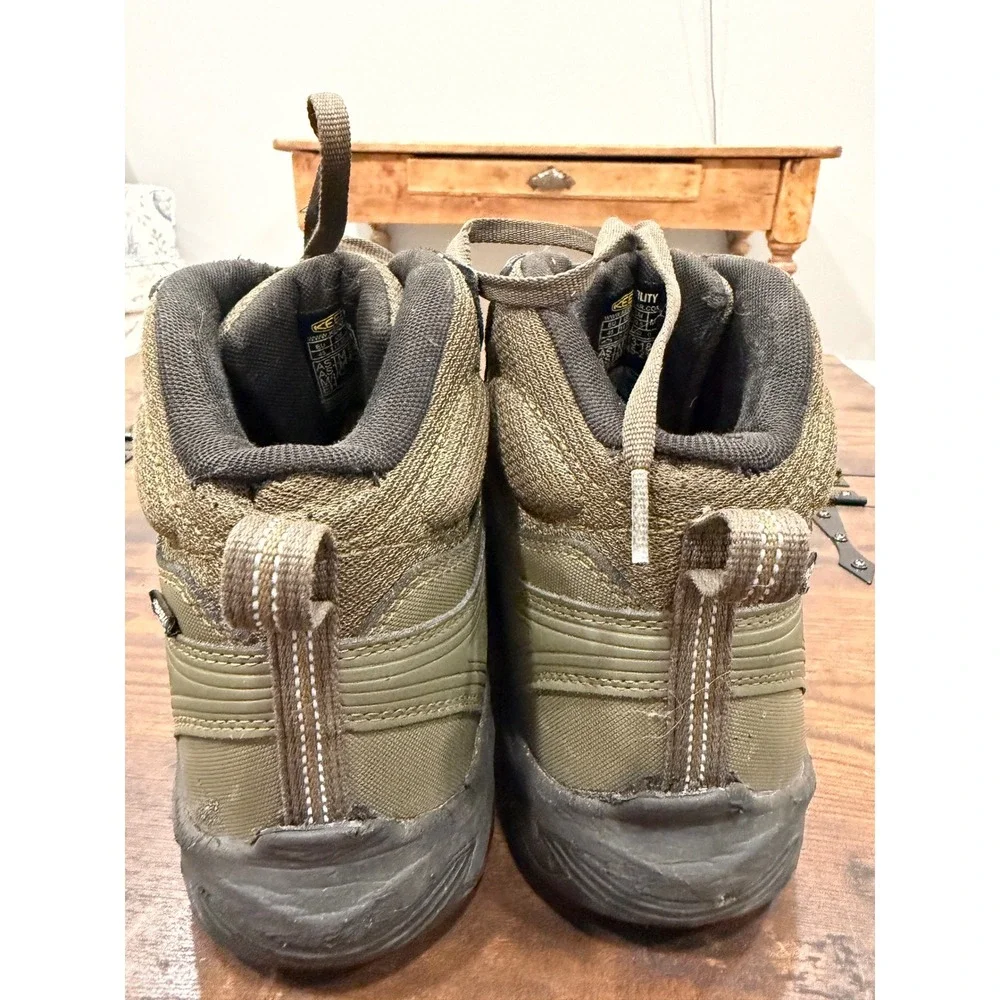 Keen Utility Bellows Flex Work Boots Mens 11.5 Olive Green Carbon Toe Gorpcore